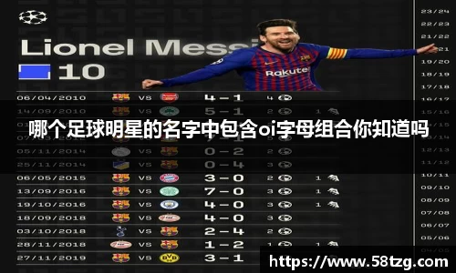 哪个足球明星的名字中包含oi字母组合你知道吗